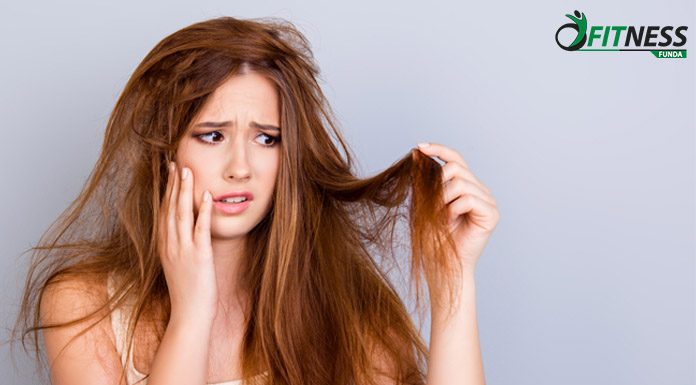 Get rid of hair dryness
