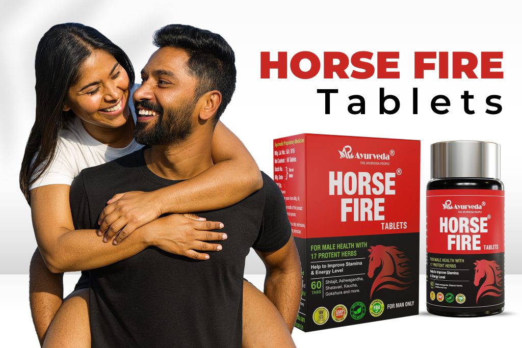 Horse Fire Tablet – Ayurvedic Solution for Strength, Stamina, and Overall Male Vitality